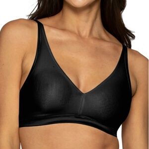 NWT / Vanity Fair Women's Illumination Wireless Bralette 72108 / Midnight Black